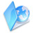 文件夹的Web蓝色 Folder web blue